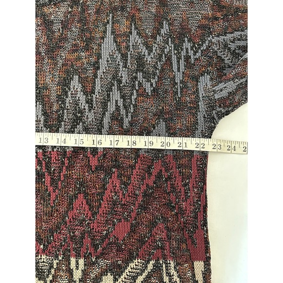 Men's Multicolor Patterned Sweater - Picture 4 of 6